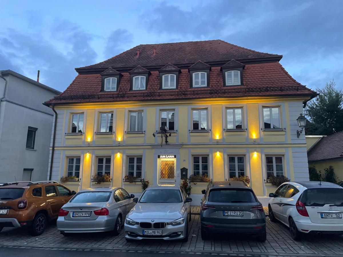 Hotel Zum Lamm Ansbach Exterior photo