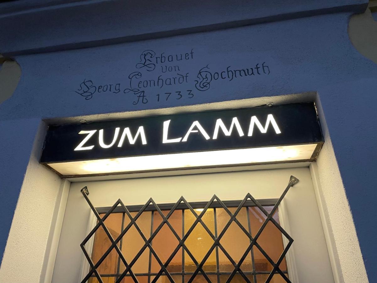 Hotel Zum Lamm Ansbach Exterior photo